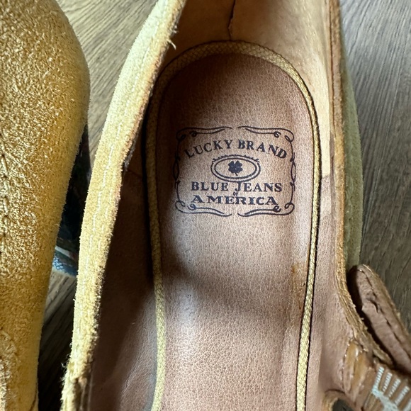 SZ 7.5 LUCKY BRAND NEECE PLATFORMS - Picture 4 of 10